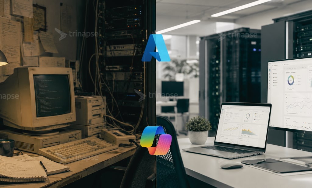 TRINAPSE - 38 - Copilot Studio ou Azure AI Foundry Qual Usar na Modernização de Aplicações Legadas