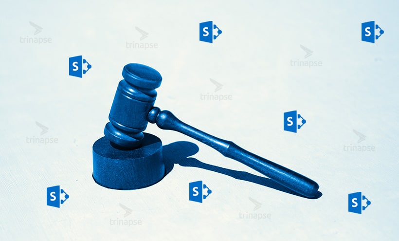 TRINAPSE - 8:8 - SharePoint para escritórios de advocacia - recursos essenciais para seu escritório