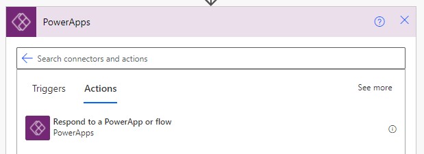 Como chamar um fluxo no Power Apps e obter a resposta — Crie um fluxo do Power Automate (imagem 5 de 6)