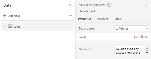 Como chamar um fluxo no Power Apps e obter a resposta — Criando o formulário do Power Apps (imagem 6 de 6)