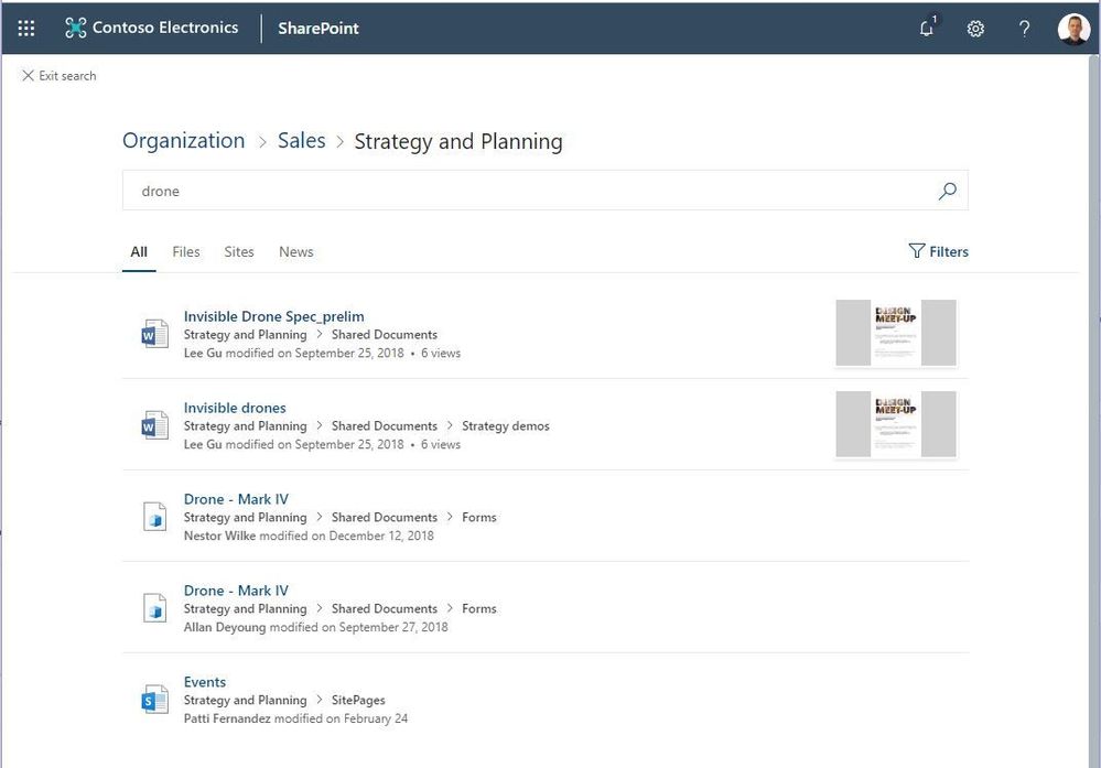 Pesquisa SharePoint