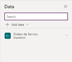 Função PDF do Power Apps: criar, visualizar e baixar PDF — Adicionar um formulário do Power Apps ao contêiner vertical (imagem 1 de 3)