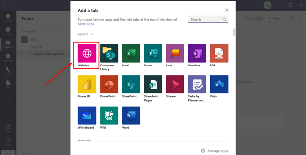Como incorporar o Portal do Power Apps no Microsoft Teams — Siga os passos abaixo para conseguir isso: (imagem 2 de 5)