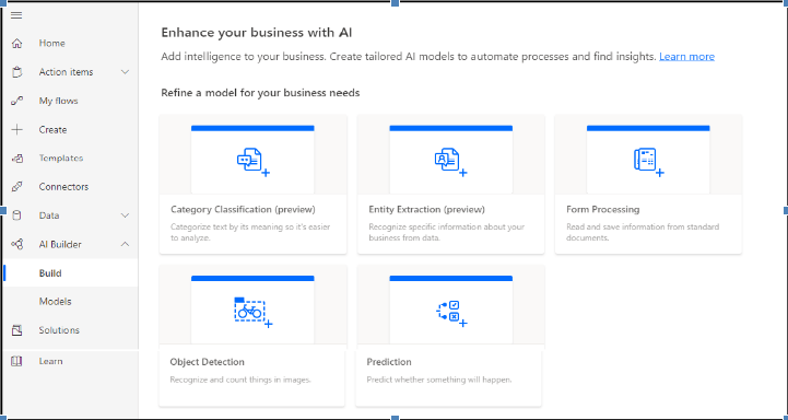 Como utilizar a AI Builder no Microsoft Power Automate (imagem 2 de 25)