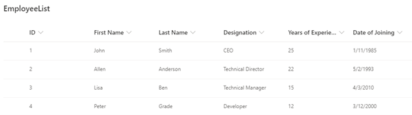 Tela Power Apps — Demonstração Power Apps (imagem 4 de 5)