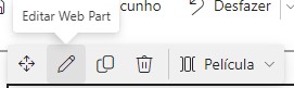 Editar webpart SharePoint — Web Part de notícias do SharePoint (imagem 2 de 6)