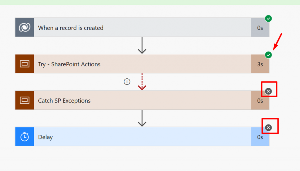 Como utilizar Try Cath usando o escopo no Power Automate — Teste no Power Automate (imagem 2 de 4)