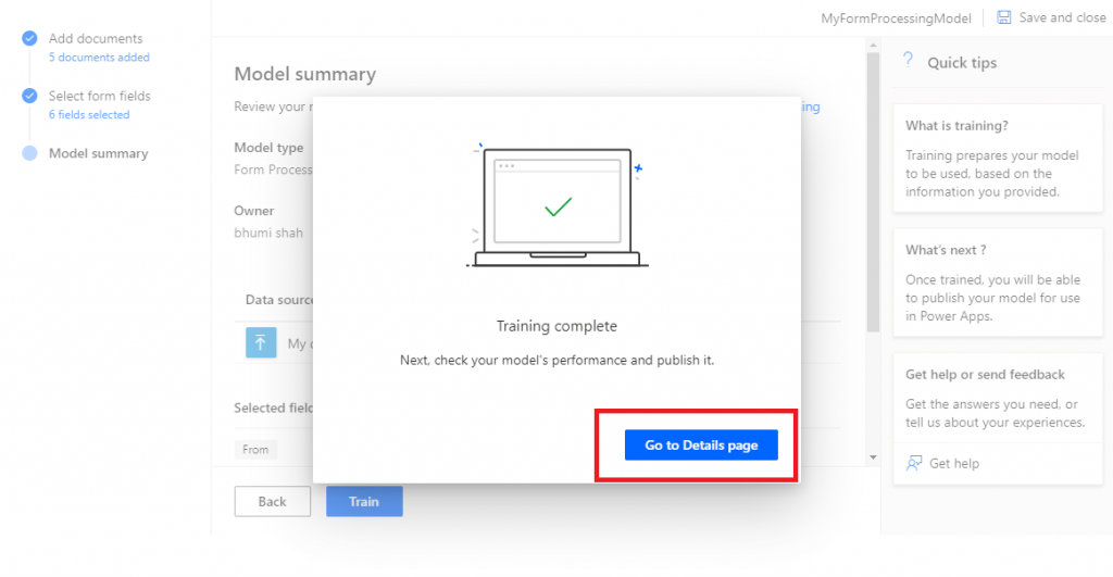 Como utilizar a AI Builder no Microsoft Power Automate (imagem 15 de 25)
