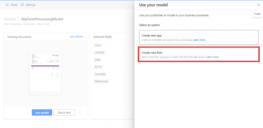 Como utilizar a AI Builder no Microsoft Power Automate (imagem 17 de 25)