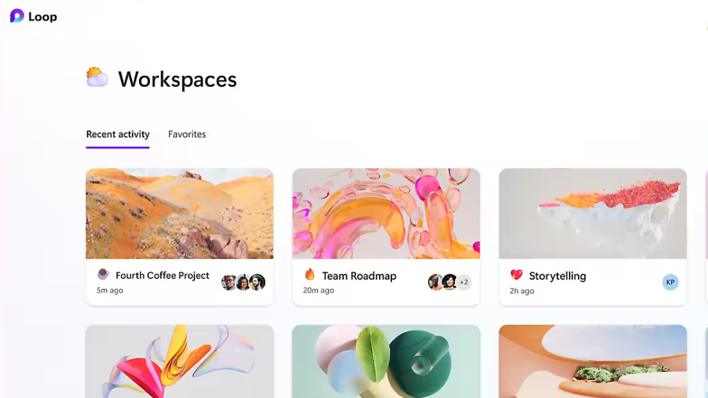 Loop workspace