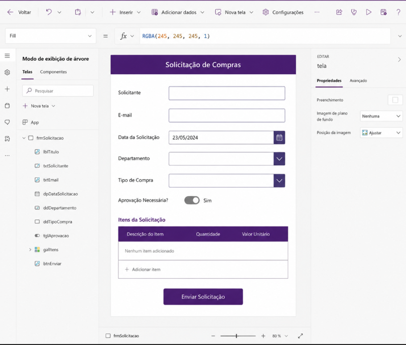 InfoPath será descontinuado: veja como o Power Apps pode substituir seus formulários — 3. Preenchimento automático de dados do usuário
