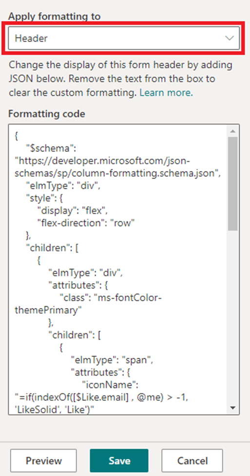 formulário SharePoint