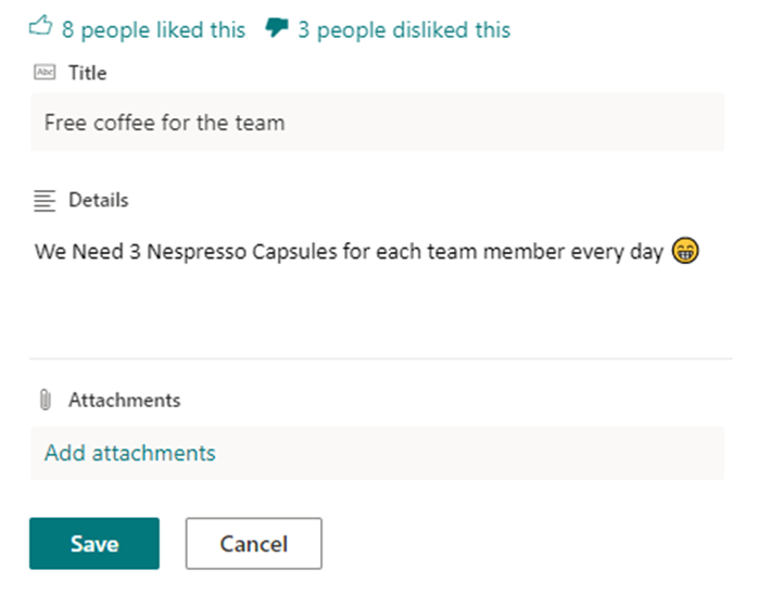 formulário SharePoint
