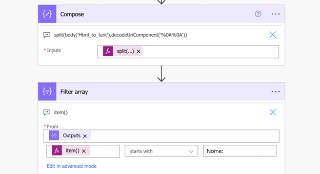 Fluxo Power Automate