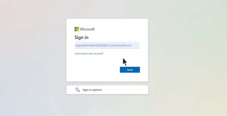Microsoft 365 login