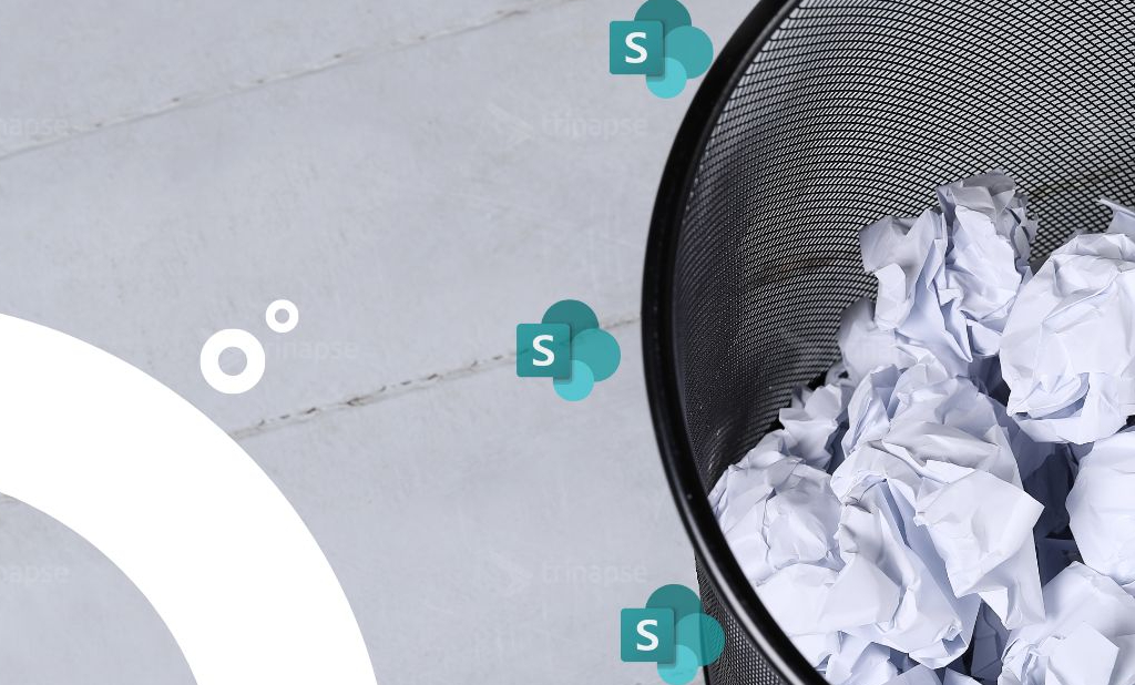 Como funciona o processo de restauração da lixeira do SharePoint