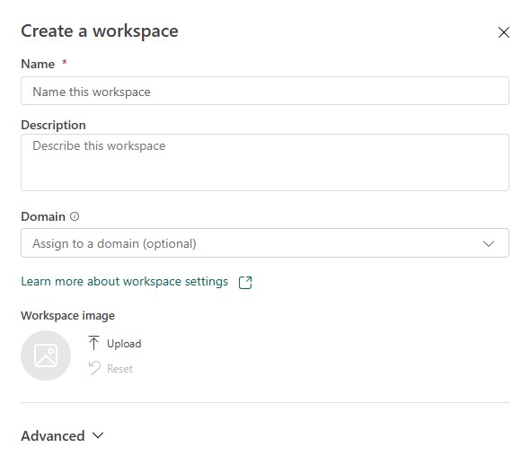 Criação de Workspace no Power BI online