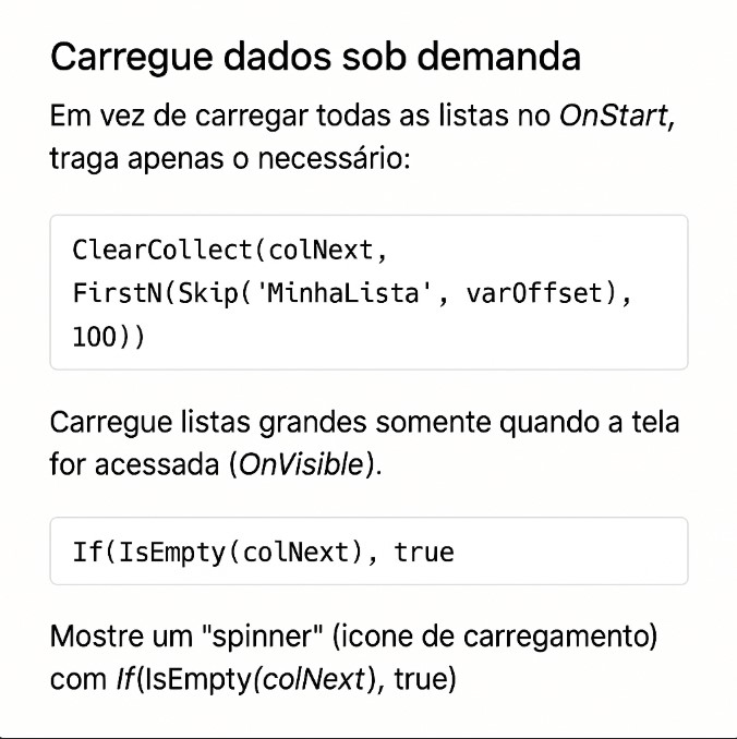 Código Power Apps Collection
