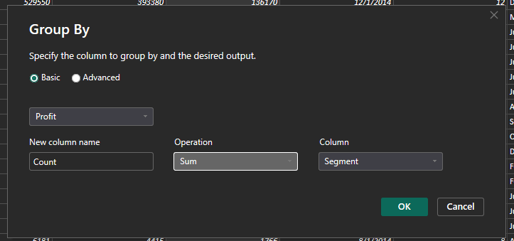 Agrupando dados no Power Query usando Group By